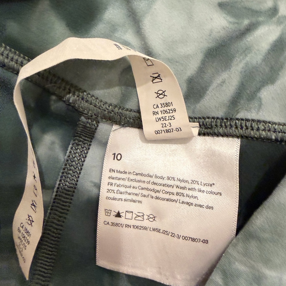 Lululemon Align High-Rise Pant with Pockets 25" Diamond Dye Smoked Spruce - Picture 5 of 7